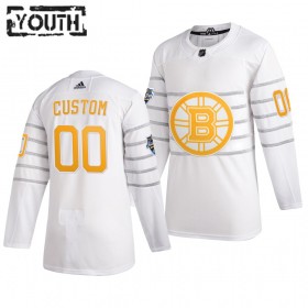 Boston Bruins Personalizado Wit Adidas 2020 NHL All-Star Authentic Shirt - Kinderen